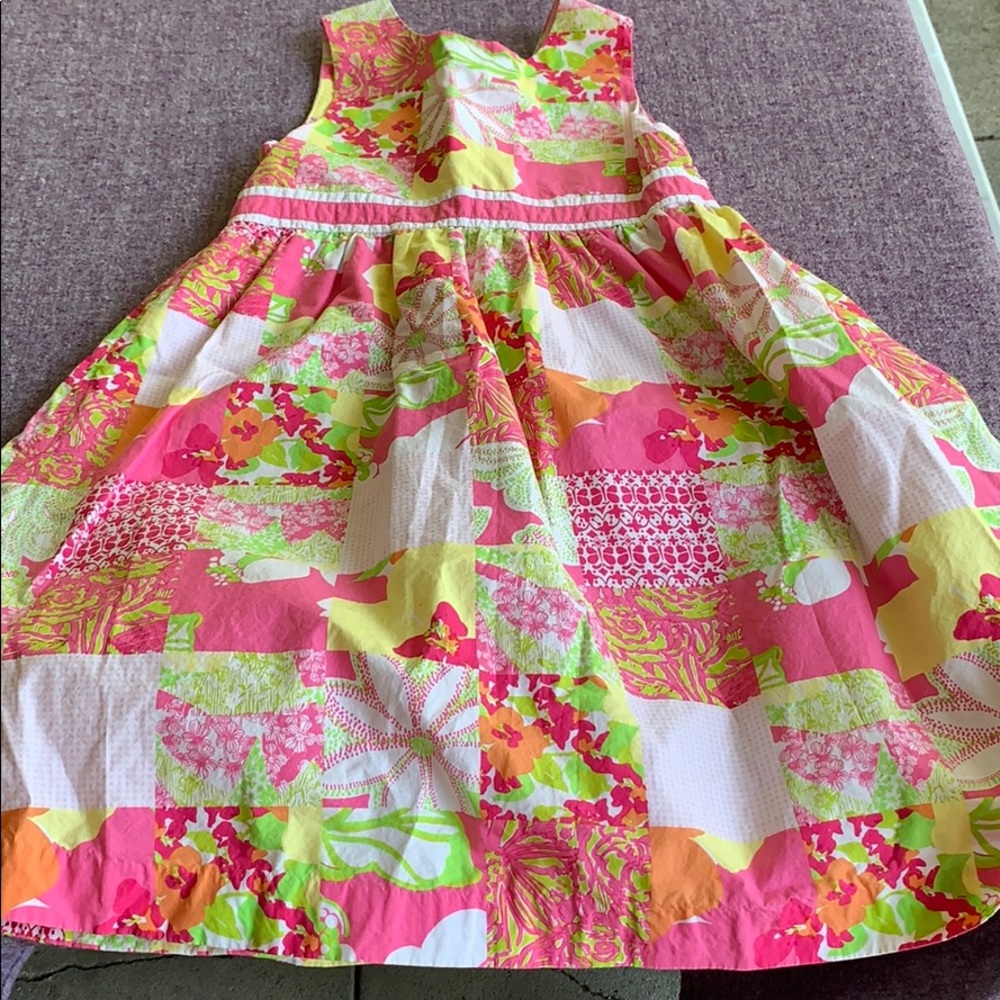 LP madras sleeveless dress